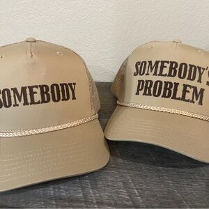 Somebody’s Problem (Morgan Wallen) Trucker Hat with Rope